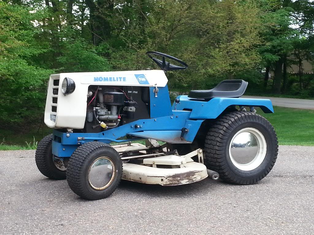 Homelite T 15 Garden Tractor - Allis Chalmers, Simplicity Tractor ...