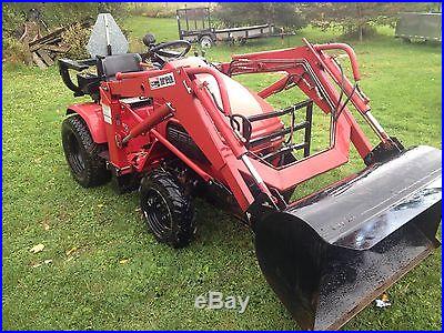Honda Compact Tractor with Front Loader Honda model H5518 4wd and 4 ...