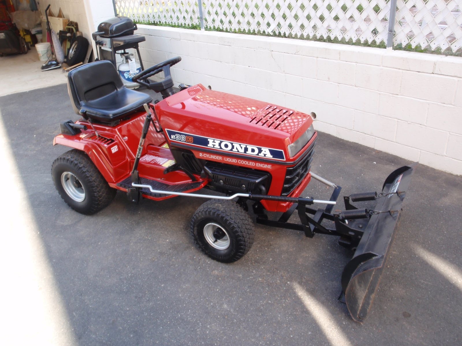 Honda HT3813 tractor with Snow plow FOR SALE - north arlington, NJ ...