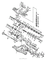 Husqvarna GT 160 (H1644C) (1991-08) Parts Diagram for Steering, Front ...