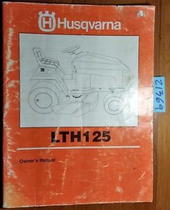Husqvarna-LTH125-Lawn-Tractor-Owner-039-s-Operator-039-s-amp-Parts ...