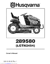 Husqvarna LGTH2454 Owner's Manual (56 pages)