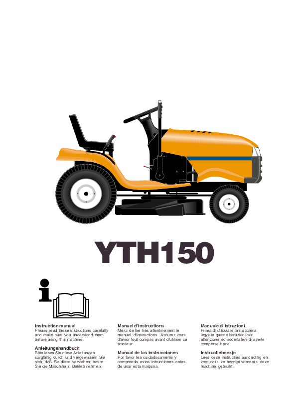 Additional Husqvarna YTH150 Lawn Mower Literature