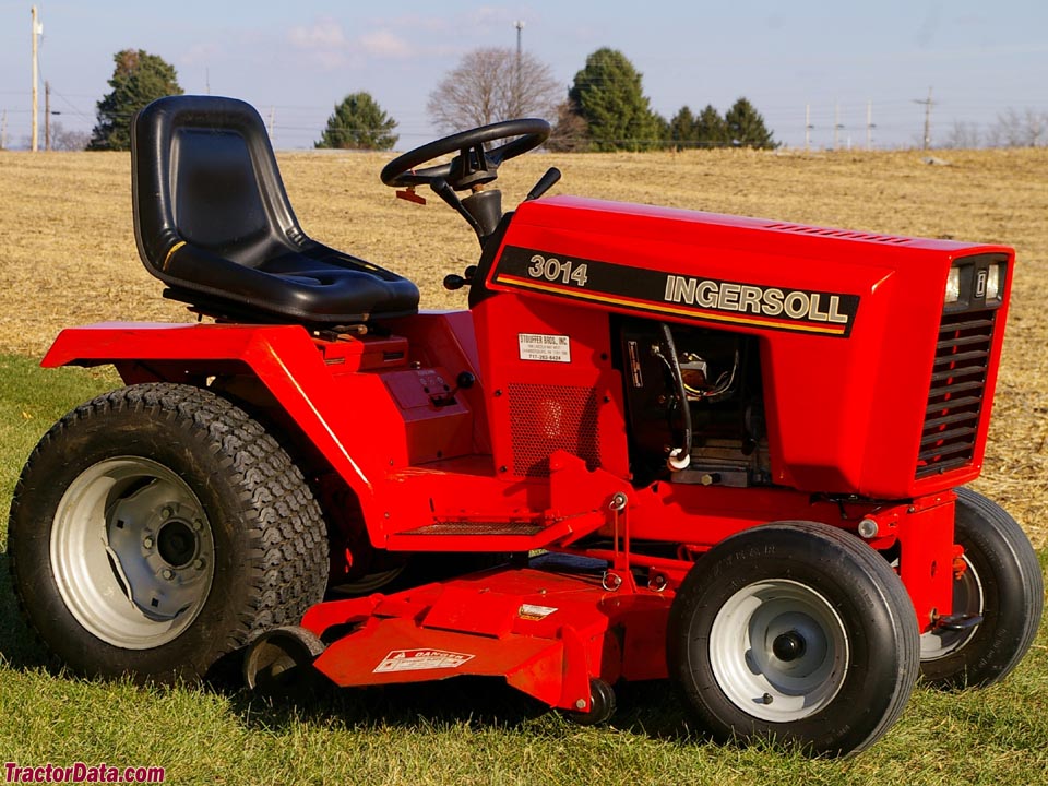 Ingersoll 3014 Photo courtesy of Shank's Lawn Equipment
