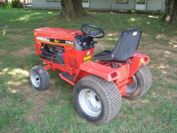 2652: 1993 Ingersoll 3118-D Lawn & Garden Tractor Rare : Lot 2652