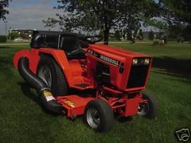 Ingersoll 4118 P/S Garden Tractor w/ Hydraulic Vac