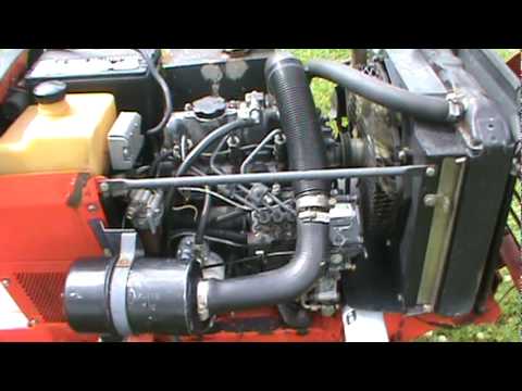 1993 Ingersoll 4118D All Hydraulic Perkins Diesel Garden Tractor