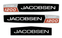 Jacobsen chief 1200 Decals - Vintage Reproductions