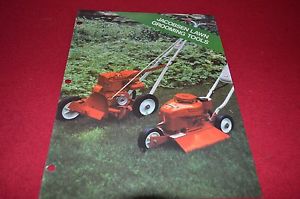 Jacobsen 1000 1200 1250 1450 1650 Garden Tractor Dealers Brochure DCPA ...