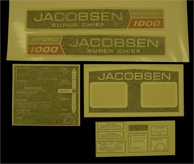 Jacobsen Super Chief 1000 Hydro