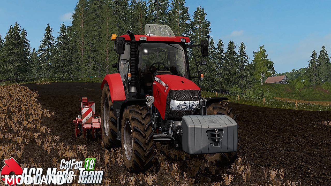 Case Maxxum CVX 110 by CatFan18 mod Farming Simulator 17