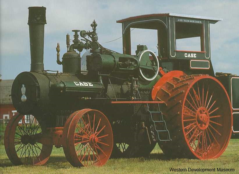 collected in 1957 j i case 110 hp steam traction engine