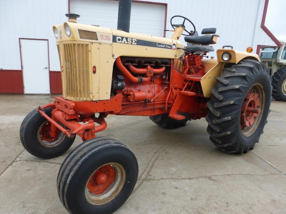 1966 CASE 930 DIESEL ROW CROP TRACTOR FOR SALE REAR WEIGHTS DUAL ...