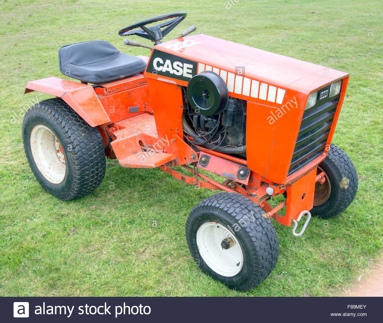 Stock Photo - J.I. Case 222 Garden tractor. Outdoors. Vintage.1969 ...