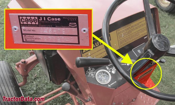 TractorData.com J.I. Case 446 tractor information