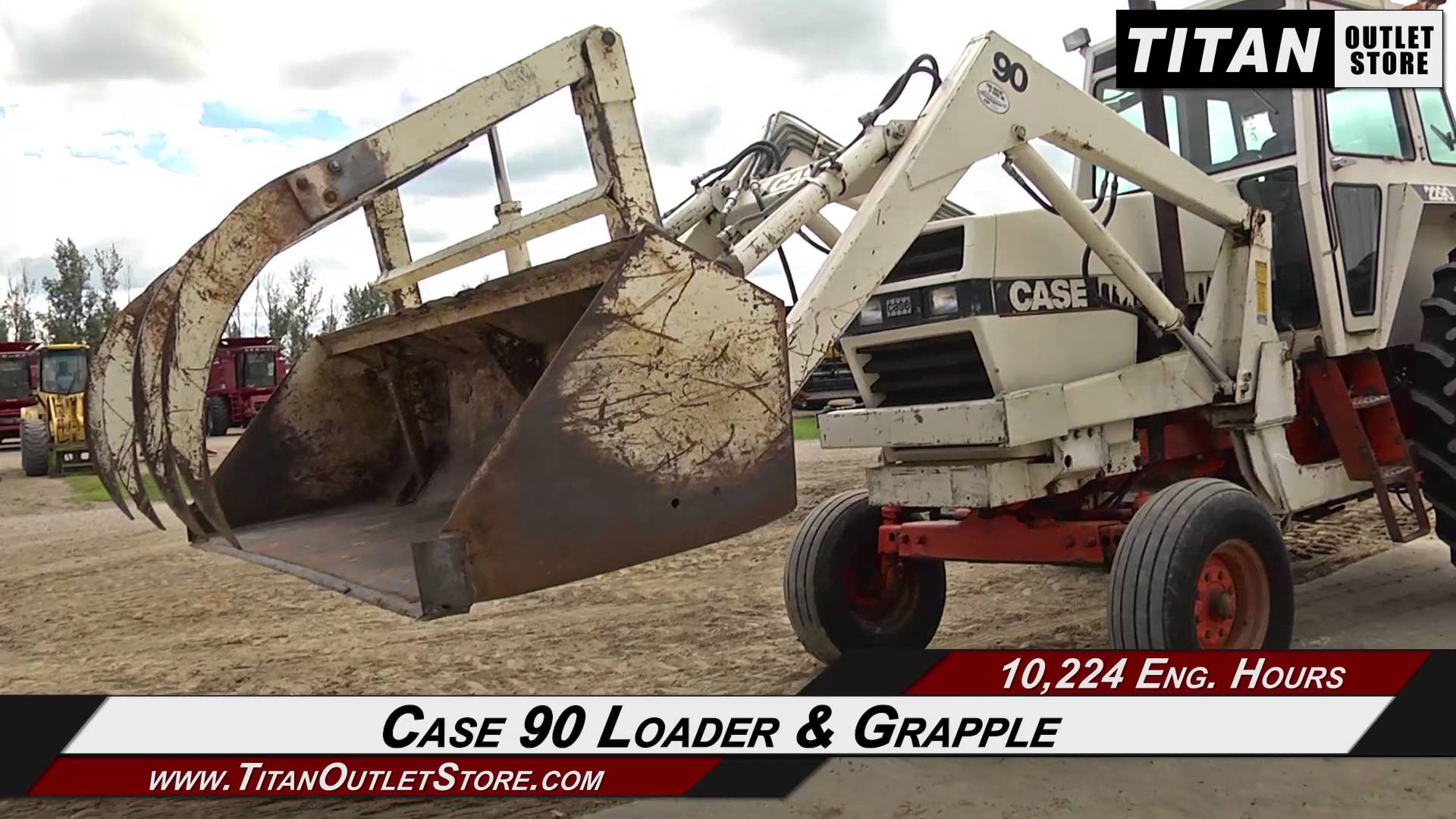 Case 2290-10,224 hrs, Loader/Grapple, 3pt, Duals Tractor Sold on ELS ...