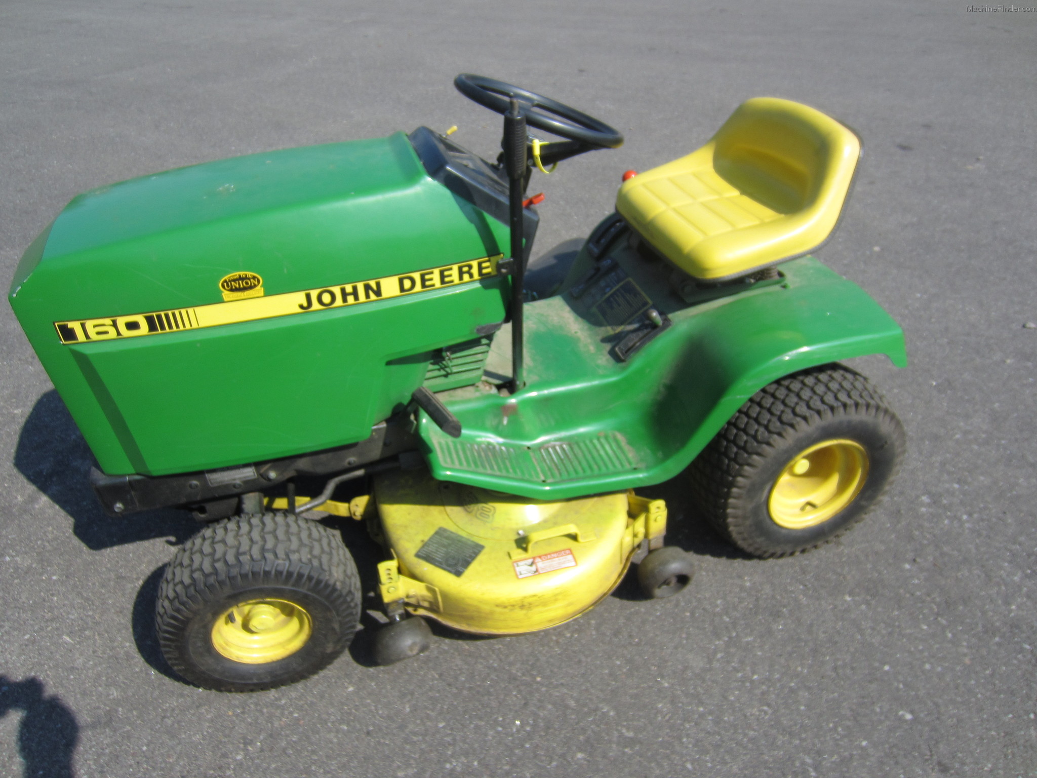 1987 John Deere 160 Lawn & Garden and Commercial Mowing - John Deere ...