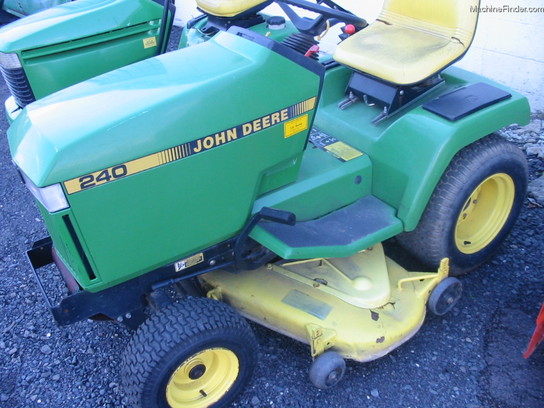 1990 John Deere 240 Lawn & Garden and Commercial Mowing - John Deere ...