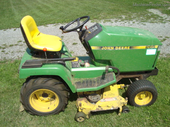 1991 John Deere 265 Lawn & Garden and Commercial Mowing - John Deere ...