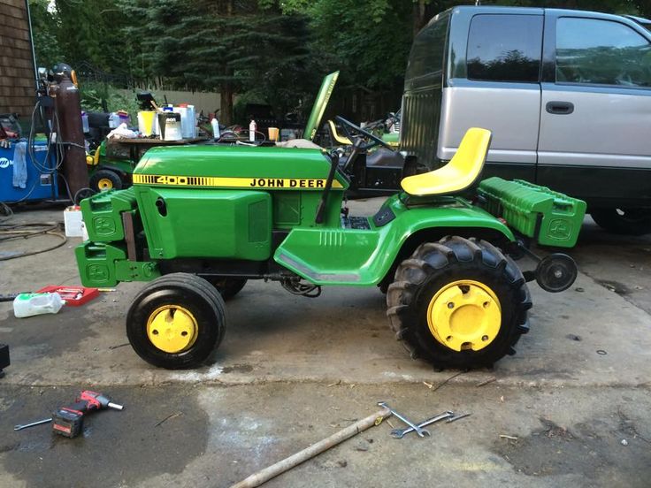 ... John Deere 400 Series Lawn Tractors on Pinterest | Gardens, John deere