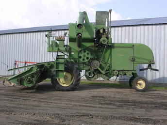 Used Farm Tractors for Sale: John Deere 55 Combine (2008-08-18 ...