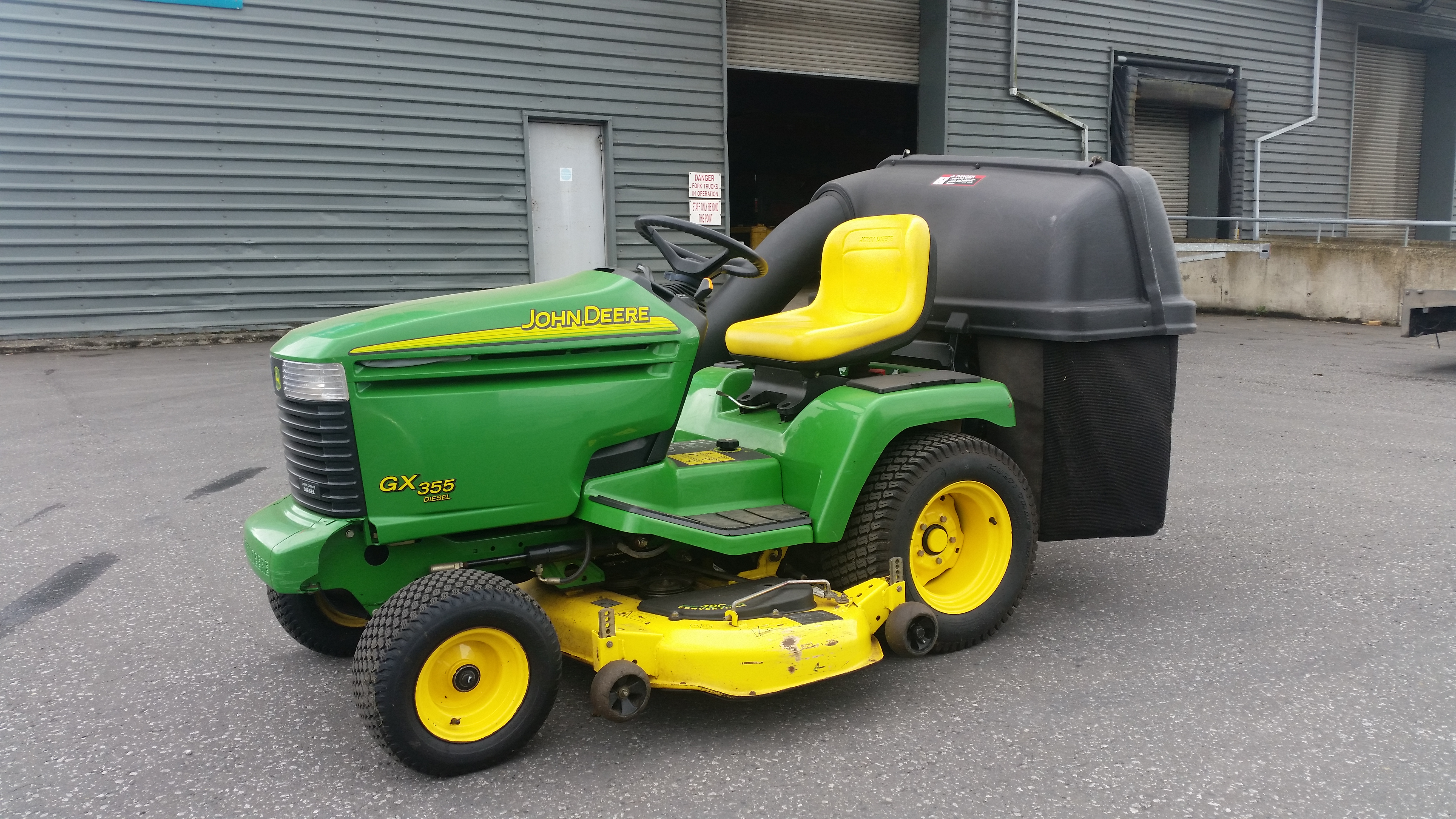 John Deere GX355 diesel mower | Irish Grass Machinery