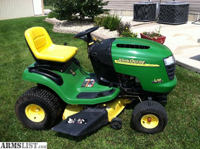 For Sale/Trade: John Deere L118 limited edition riding mower really ...