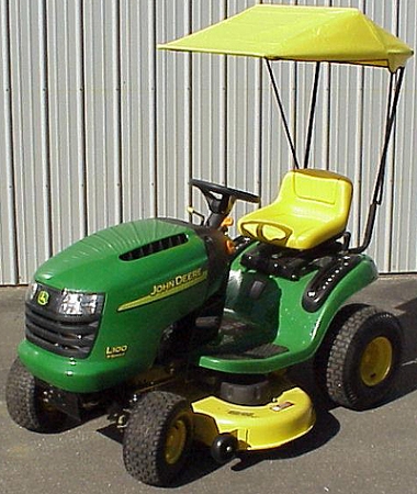 ... Cab Sunshade Fits John Deere L100 100 & LA100 Series Lawn Tractors