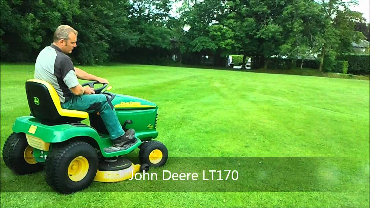 Used John Deere LT170 - PowercutUK - YouTube
