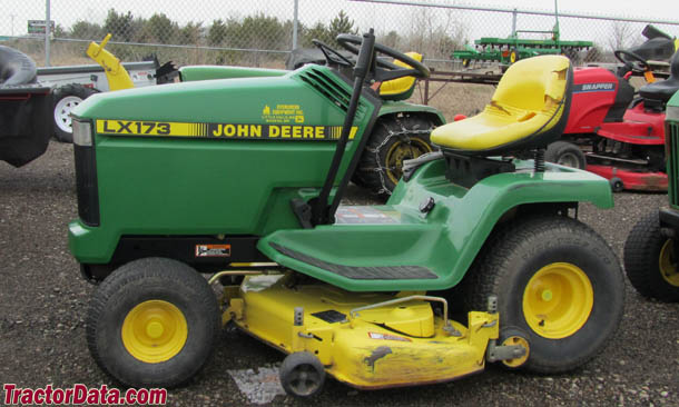 TractorData.com John Deere LX173 tractor photos information