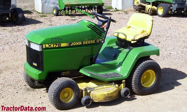 TractorData.com John Deere LX178 tractor photos information