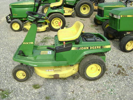 1989 John Deere RX75 Lawn & Garden and Commercial Mowing - John Deere ...