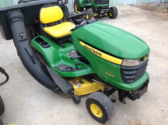 John Deere X300 - Lawn & Garden Tractors - TriGreen Equipment