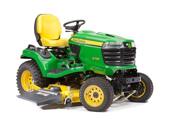 Used John Deere X758 lawn mowers for sale - Mascus USA