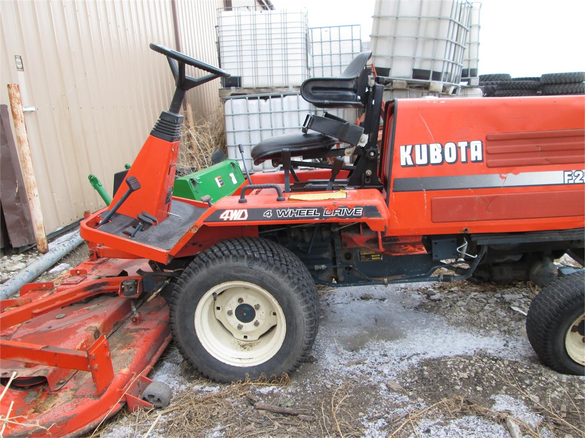 KUBOTA F2100 Other Equipment - Riding Lawn Mowers For Auction At ...