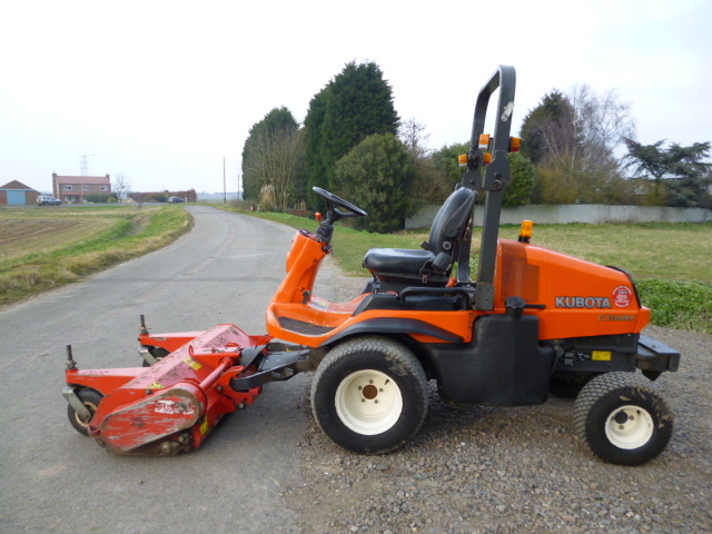 SOLD! KUBOTA F3680 OUT FRONT ROTARY RIDE ON MOWER for sale - FNR ...