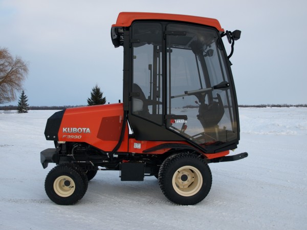 ... been completed on the Kubota F3990 ROPS cab that is now available