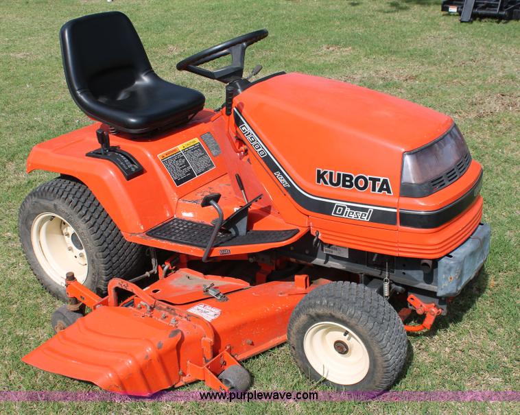 Kubota G1900 lawn mower, 1,074 hours on meter, 54 quot cut, Kubota ...