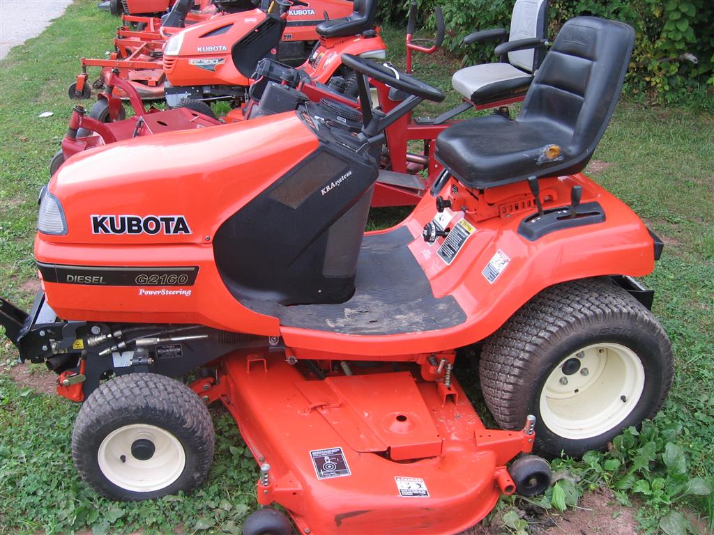 Kubota G2160 Back to Tractors - Lawn & Garden