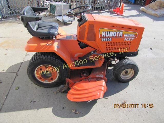 Kubota G6200 Lawn Tractor