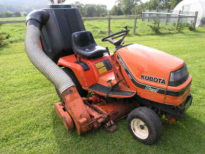Kubota Diesel G1700 Hst Ride On Mower Garden Lawn Tractor Mower Power ...