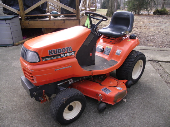 1998 Kubota TG1860G Lawn & Garden and Commercial Mowing - John Deere ...