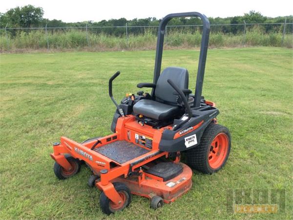 Purchase Kubota ZG123S lawn mowers, Bid & Buy on Auction - Mascus USA