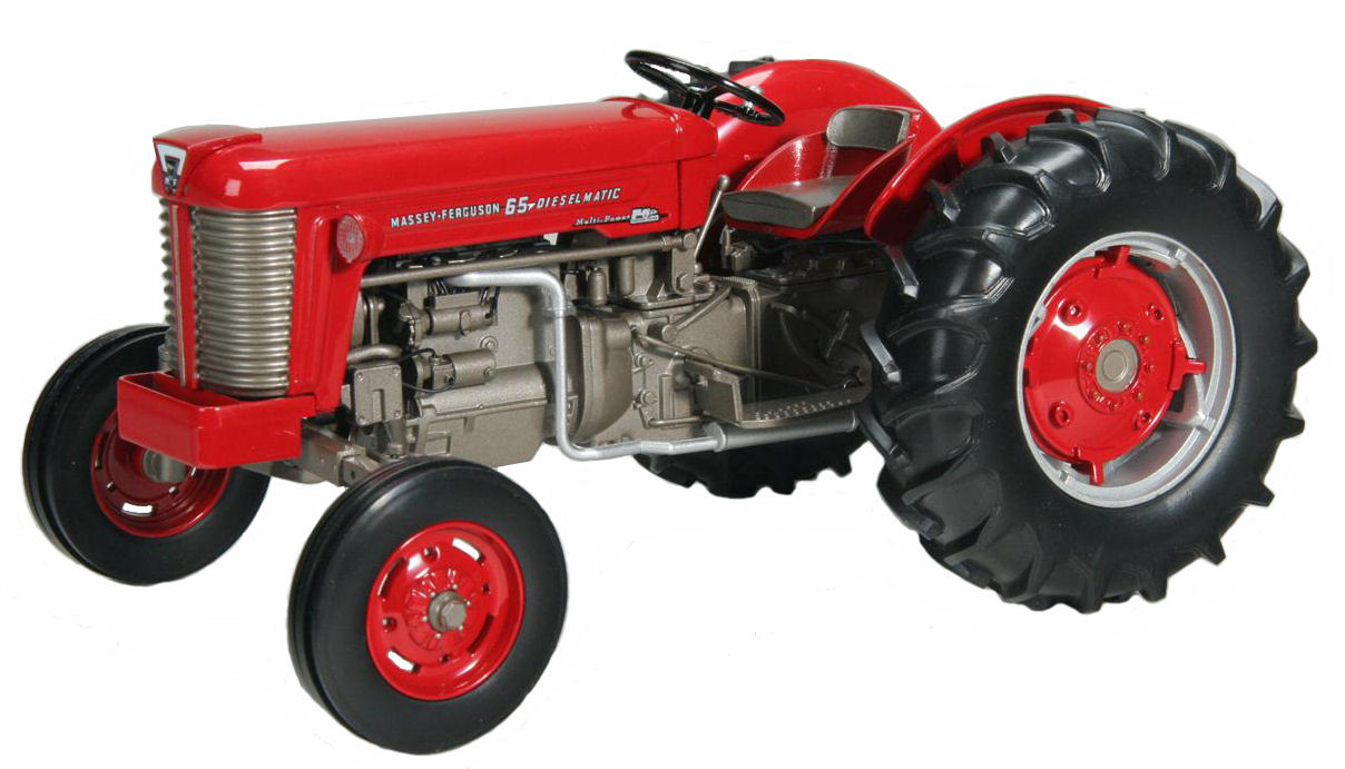SCT475 1/16 Massey Ferguson 65 DieselMatic Tractor | Action Toys