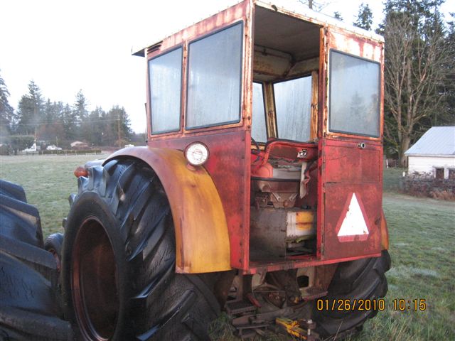 ... Minneapolis Moline and was a G-706. Tractor runs very good. Rubber is
