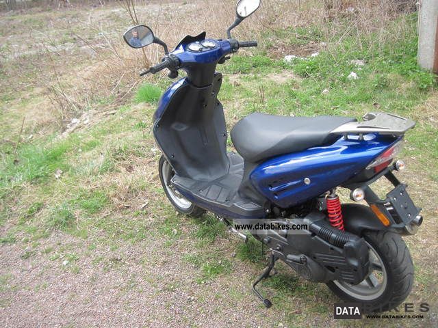 2006 CPI Oliver 125 blue metallic electric starter Motorcycle Scooter ...