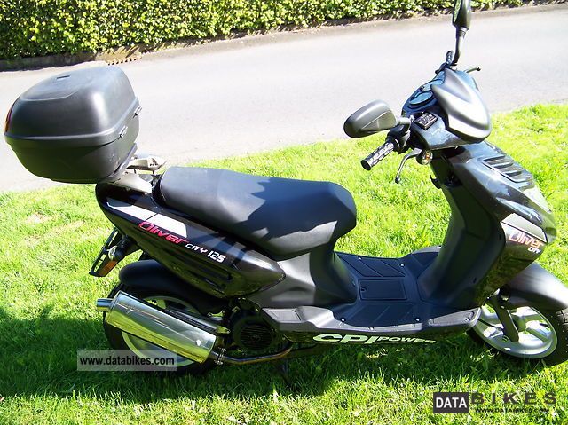 2007 CPI Oliver 125 Motorcycle Scooter photo 2
