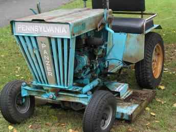 Original Ad: panzer tractor model 1107 has 7hp electric start briggs ...