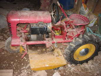Original Ad: copar panzer model t120 with mowerdeck and new back tires ...