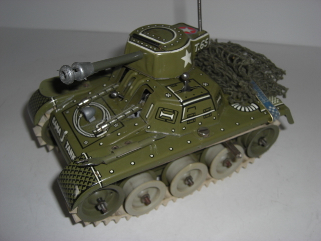Gama Tank Panzer T65 mit org.Tarnnetz, sehr selten
